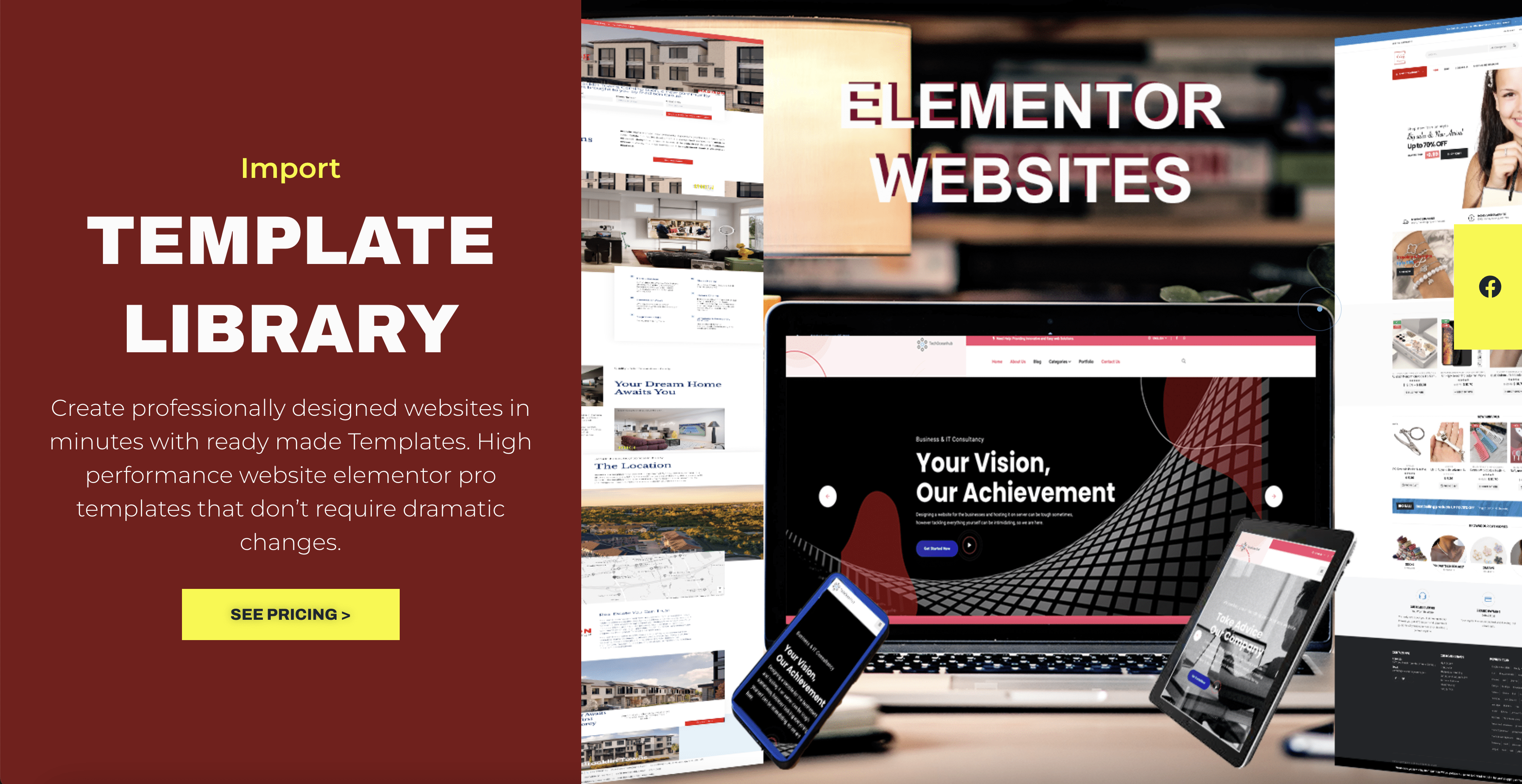 buy elementor website templates